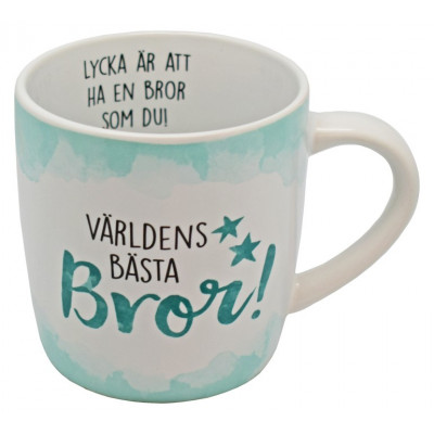 Mugg Världens bästa bror