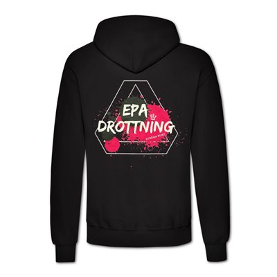 Hoodie EPA-drottning - Ströga Runt Bak