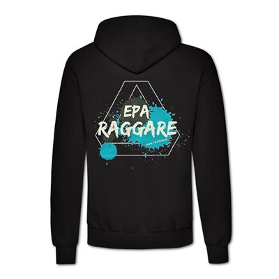 Hoodie EPA-raggare - 100% Fartdåre Bak